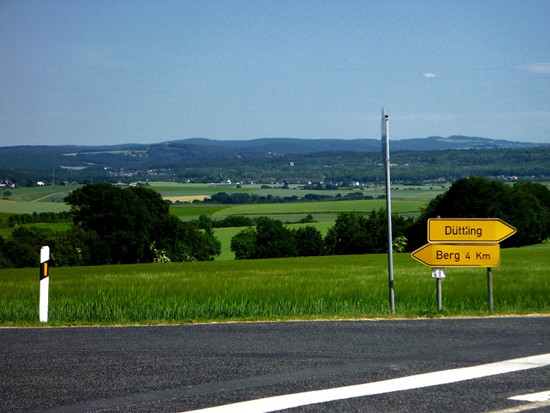 Ausblick in die Mechernicher Eifel