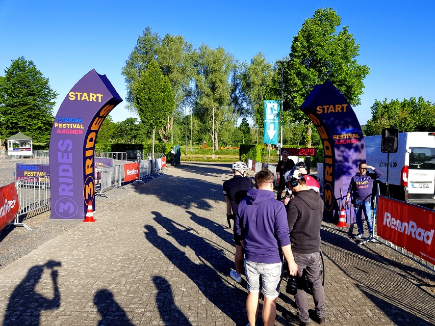 Start der verschiedenen Events